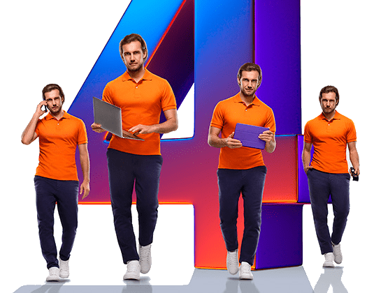 Великолепная четверка Ростелеком в село Черемошны (Орловская область)